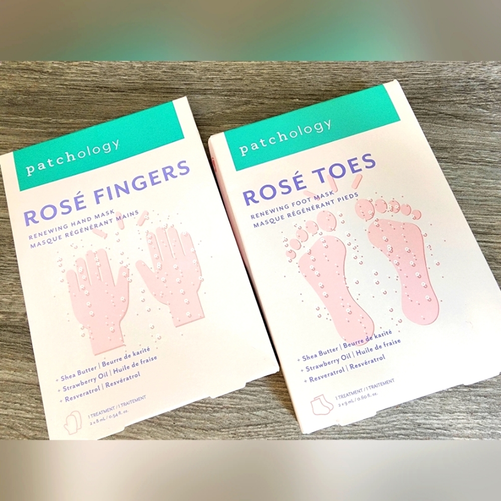 Patchology Rose Hand and Feet Mask Set